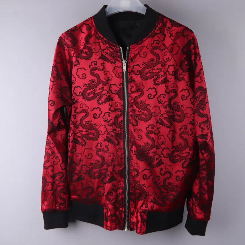 [BUNJANG] ByTheR Jacquard Pattern Blouson Jacket / ByTheR 바이더알 자카드 패턴 블루종 자켓