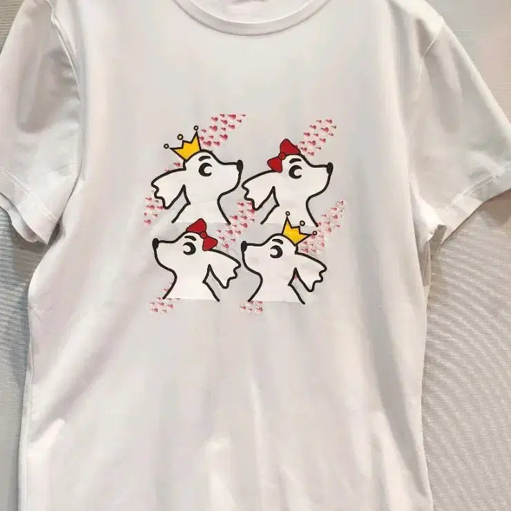 [BUNJANG] Abada Bada White T-Shirt / 아바다바 화이트 티셔츠