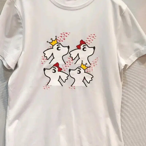 [BUNJANG] Abada Bada White T-Shirt / 아바다바 화이트 티셔츠