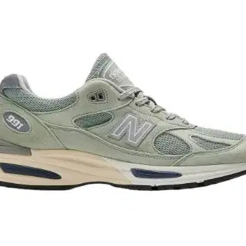 [BUNJANG] New Balance 991v2 Made in UK Sea Grass Silver / 뉴발란스 991v2 메이드 인 UK 씨 그래스 실버 265