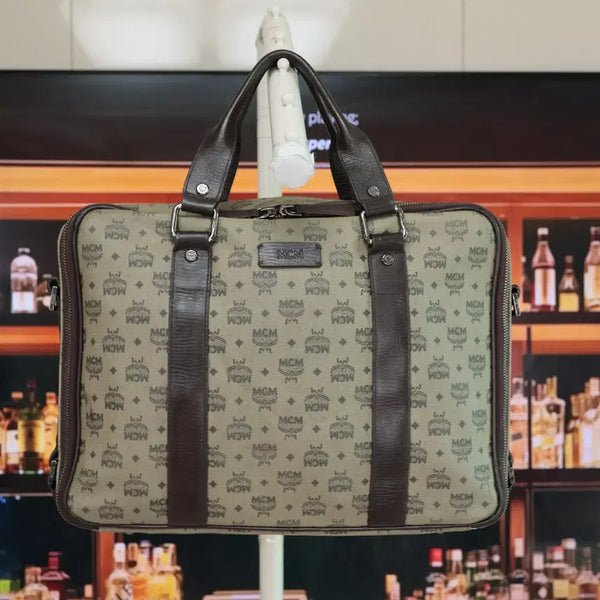 [BUNJANG] MCM Visetos Briefcase Vintage Document Bag / MCM 비세토스 브리프케이스 빈티지 서류가방