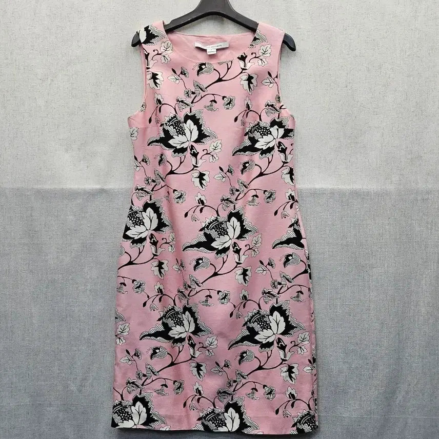[BUNJANG] Diane von Furstenberg Silk Wool Floral Shift Dress / 다이앤 본 퍼스텐버그 실크 울 시프트 드레스(444