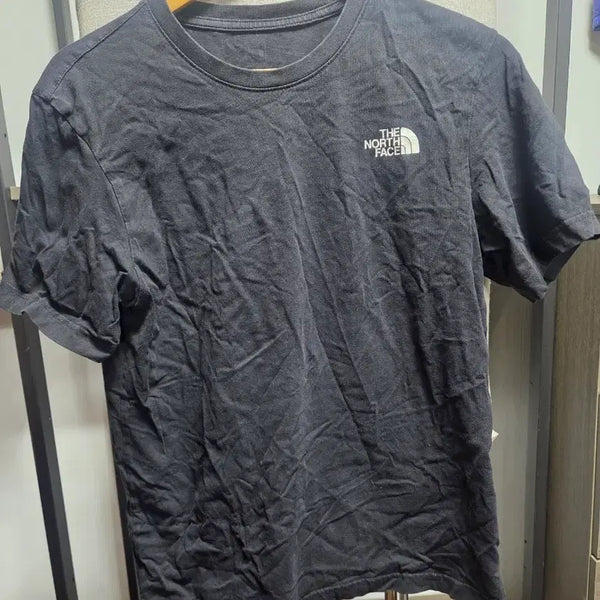 [BUNJANG] The North Face Logo Print T-Shirt Black / 노스페이스 반팔티 블랙