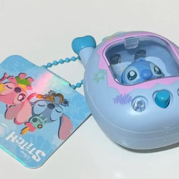 [BUNJANG] Disney Stitch Tamagotchi Keychain / 디즈니 스티치 다마고치 키링 디즈니 키링 스티치 키링