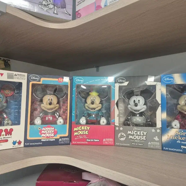 [BUNJANG] Disney Mickey Mouse Figure 5-Piece Bundle Set / 디즈니 미키마우스 피규어 5종 일괄