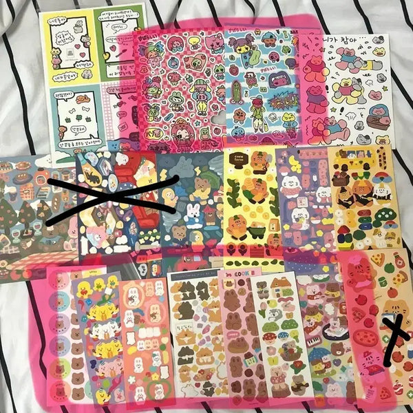 [BUNJANG] Seal Sticker Pack / 최저가) 씰스티커 개당 300원