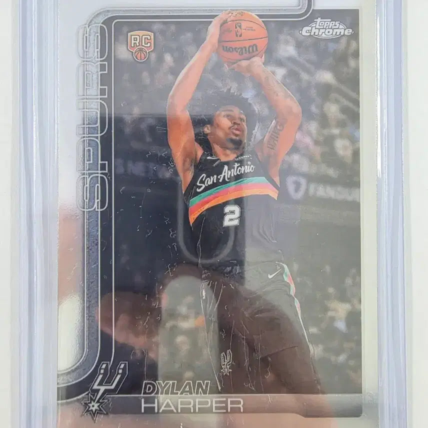 [BUNJANG] 2025-26 Topps Chrome Update Basketball Dylan Harper (Chrome Base) Trading Card / 2025-26 탑스 크롬 업데이트 바스켓볼 딜런 하퍼 (크롬 베이스)