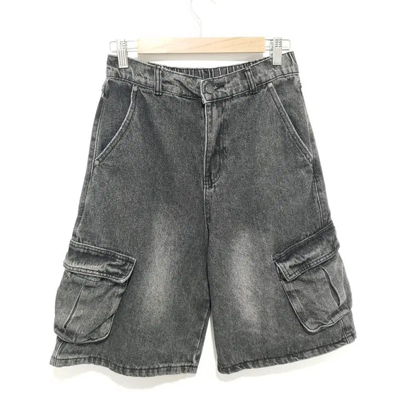 [BUNJANG] DIMITRYBLACK Women's Cargo Bermuda Shorts / 디미트리블랙 여성 카고 버뮤다 팬츠 1_S2260