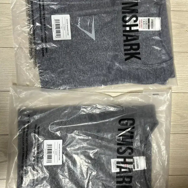 [BUNJANG] Gymshark Devant Tank Top (Heavy Blue/Black) / 짐샤크 데반트 헤비 블루, 블랙