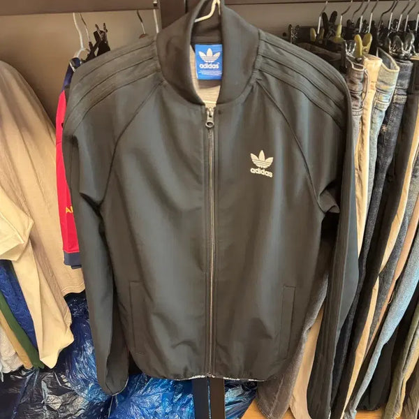 [BUNJANG] Adidas Track Top Black US S / 아디다스 트랙탑 블랙 사이즈 US S 팝니다