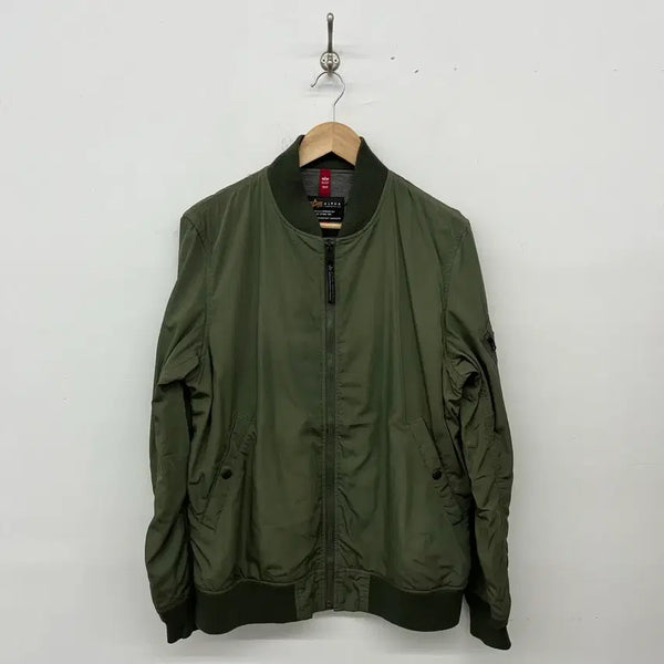 [BUNJANG] Alpha Industries MA-1 Bomber Jacket Olive Men's XL / 알파인더스트리 빈티지 MA-1 봄버 자켓 올리브 남성 XL