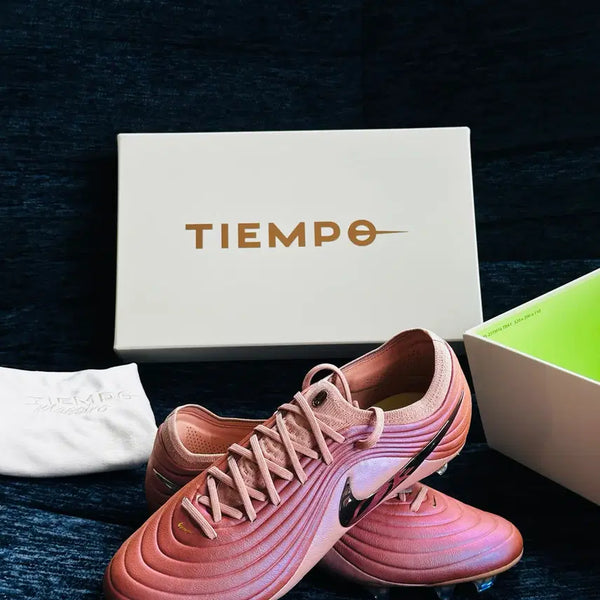 [BUNJANG] Nike Tiempos Maestro FG Long Stud Football Boots / 나이키 티에포 마에스트로 FG 고무 롱 스터드 천연 잔디 축구화 남녀공용 구리가루.275mm