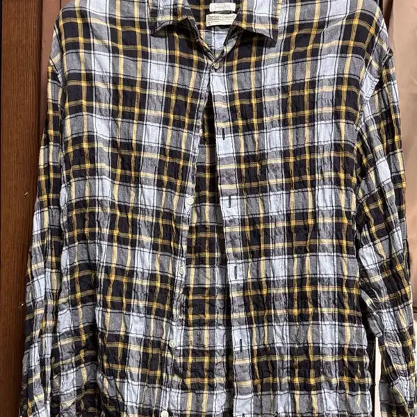 [BUNJANG] Woodby Wrinkle Shirt / 우드비 링클 셔츠