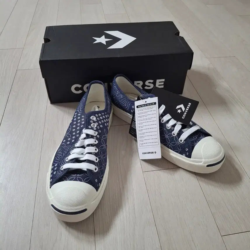 [BUNJANG] Converse Jack Purcell Denim Sneakers - Size 270 / (새상품) 컨버스 잭퍼셀 데님 270