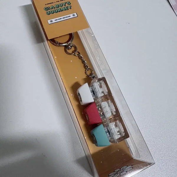 [BUNJANG] G-Dragon Fanpopup Keycap Keyring / 지드래곤 팸팝업 키캡 키링