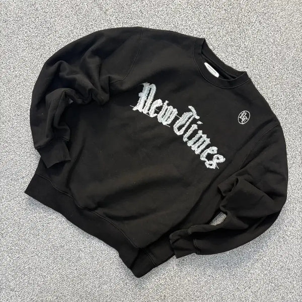 [BUNJANG] Vivastudio Long Sleeve Sweatshirt 0810J2 / L 비바스튜디오 긴팔 맨투맨 0810J2