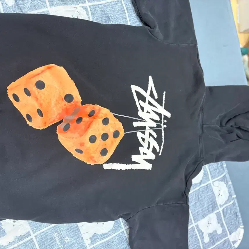 [BUNJANG] Stussy Dice Hoodie Black S / 스투시 다이스 후드티 블랙 S