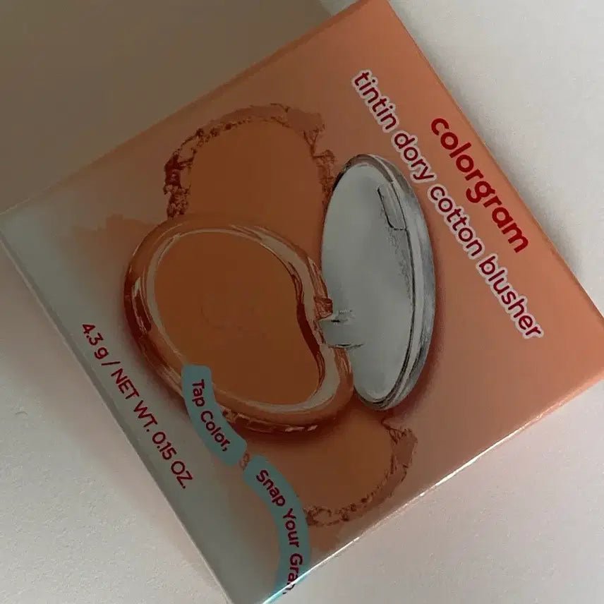 [BUNJANG] Colorgram Tintin Darling Cotton Blusher - Some Tangerine / 컬러그램 블러셔 썸탠저린
