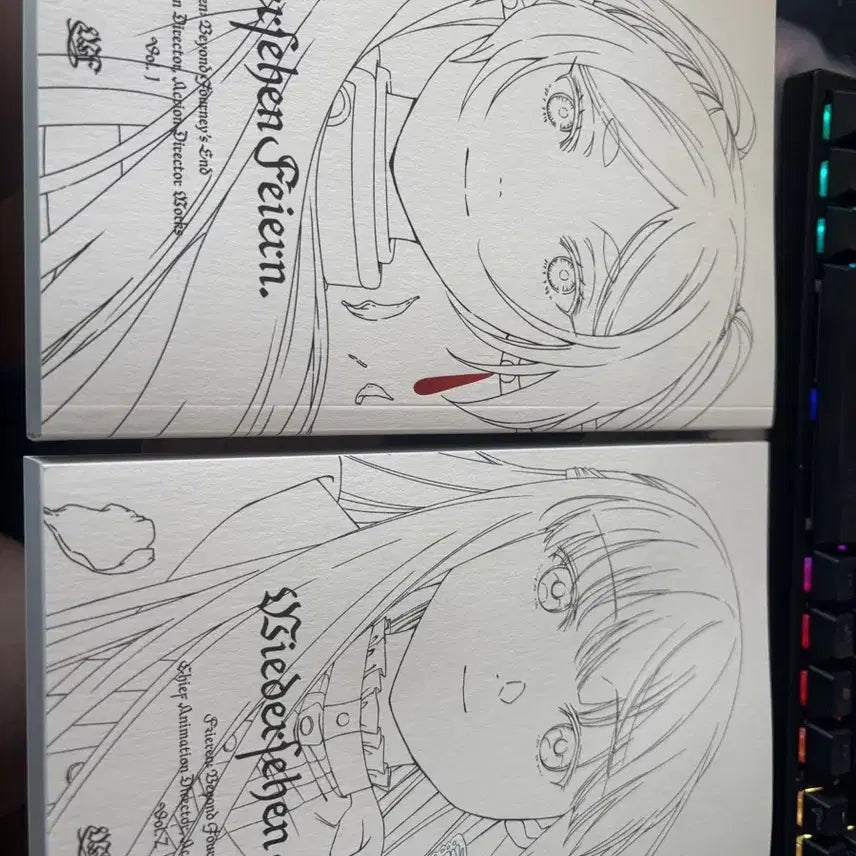 [BUNJANG] Frieren: Original Art Book Vol. 1 & Vol. 2 / 프레렌 원화집