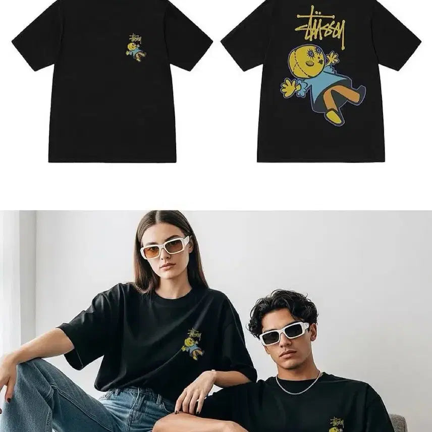 [BUNJANG] Stussy Dolly Pigment Dyed T-Shirt / 돌리 피그먼트 다이드 티셔츠