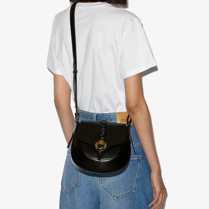 [BUNJANG] Isabel Marant Altaï Shoulder Bag Black FW25 / 이자벨마랑 알타이 숄더백 블랙 -25FW