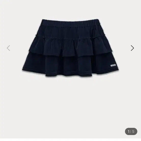 [BUNJANG] Somewhere Better Corduroy Cancan Mini Skirt - Navy / 썸웨어버터 Corduroy Cancan Mini Skirt - Navy