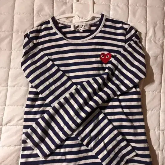 [BUNJANG] Comme des Garçons Striped Long Sleeve Shirt / 꼼데가르송 스트라이프 롱슬리브