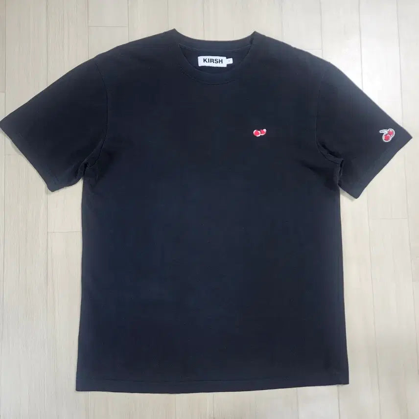 [BUNJANG] Kirsh Cherry T-Shirt Black / [KIRSH] 키르시 체리 반팔티 블랙 1