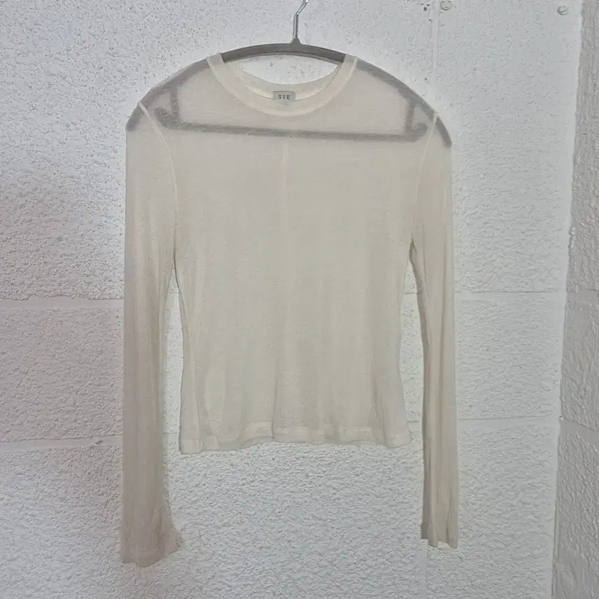 [BUNJANG] SIE Long Sleeve Top Ivory / SIE 씨에 롱슬리브 탑 아이보리