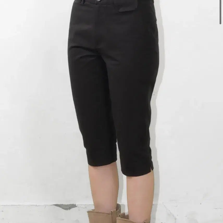 [BUNJANG] Emis Capri Pants Black S / (새)이미스 카프리팬츠 s