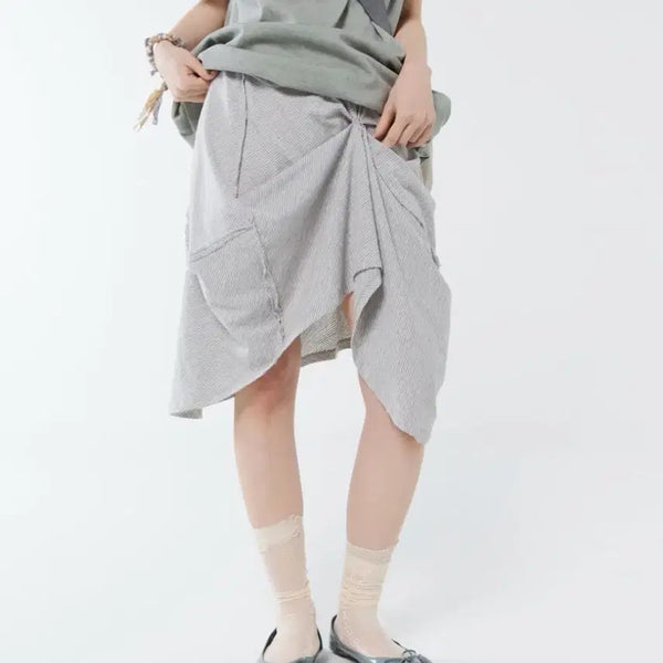 [BUNJANG] Colocynth Stripe Kite Skirt / 콜로신스 kite skirt stripe