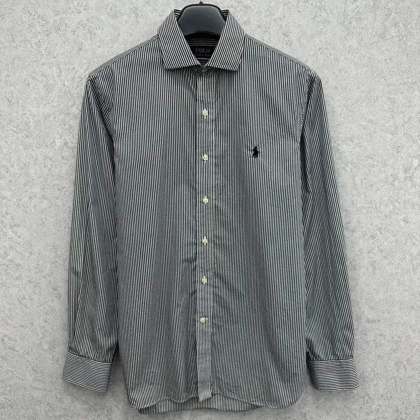 [BUNJANG] Polo Ralph Lauren Men's Striped Shirt (New Model) / [신형] 90 폴로 랄프로렌 남자 스트라이프 셔츠