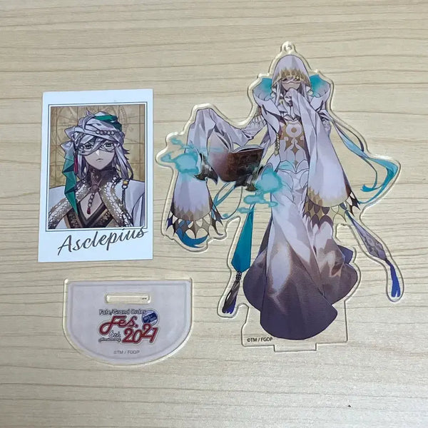 [BUNJANG] FGO Asclepius Bundle Set Acrylic Stand + Polaroid / [일괄] FGO 페그오 아스클레피오스 fes 아크릴스탠드+폴라