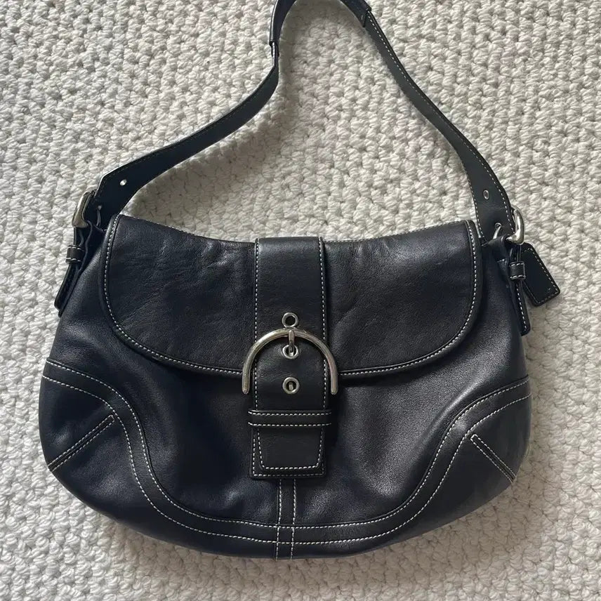 [BUNJANG] Coach Old Coach Vintage Soho Hobo Shoulder Bag Black / 코치 올드코치 빈티지 숄더백 블랙 소호 호보백 y2k