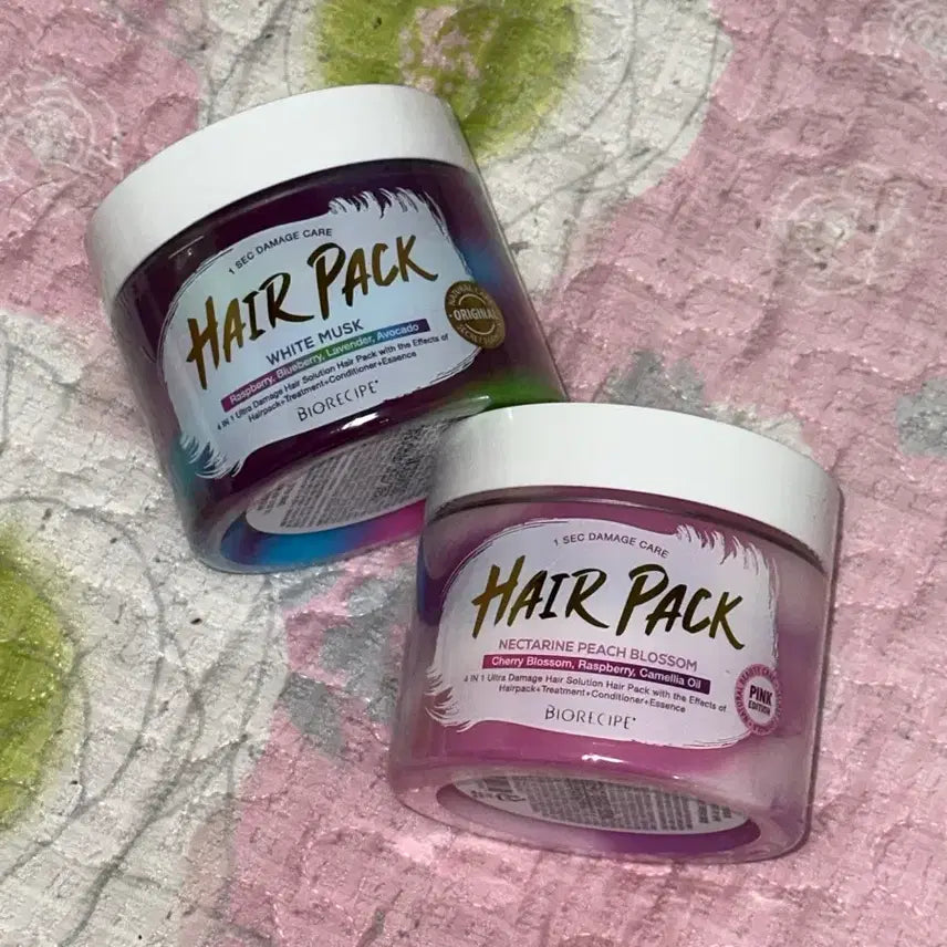 [BUNJANG] BioRecipe Hair Mask 2 Types / 바이오레시피 헤어팩 2종