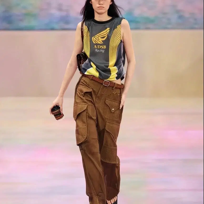 [BUNJANG] Andersson Bell Reworked Sleeveless Top XS / 앤더슨벨 레이싱 리워크드 슬리브리스 xs