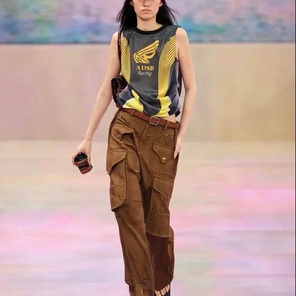 [BUNJANG] Andersson Bell Reworked Sleeveless Top XS / 앤더슨벨 레이싱 리워크드 슬리브리스 xs