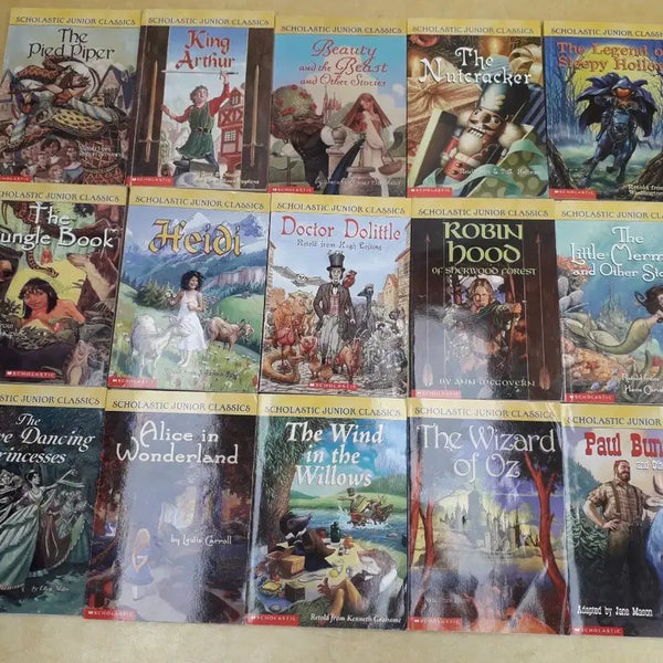 [BUNJANG] Scholastic Junior Classics Series (15 Volumes) / 쇼콜라스틱 주니어 클래식 시리즈