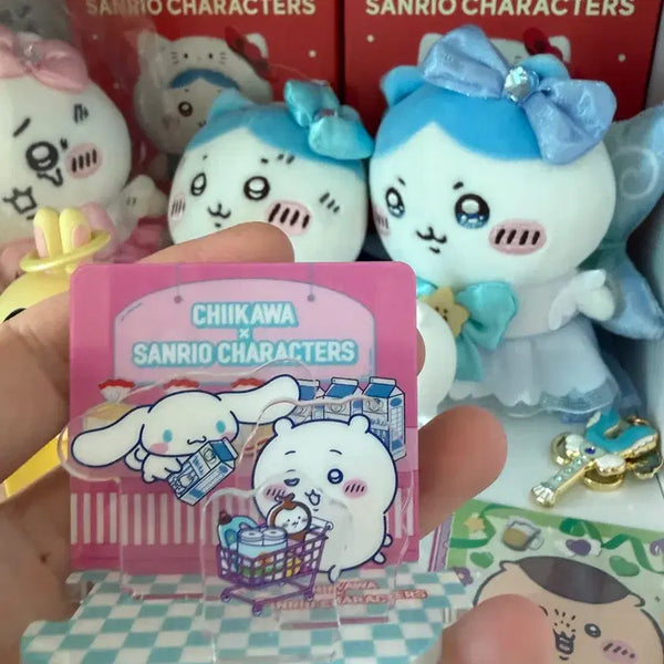 [BUNJANG] Chiikawa x Sanrio Acrylic Stand / 치이카와 산리오 치이카와 아크릴 스탠드