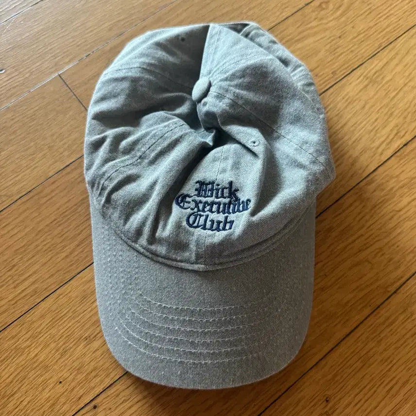 [BUNJANG] Wick Gothic Executive Club Stonewashed Ball Cap / 윅 Gothic Executive club 스톤워시드 볼캡
