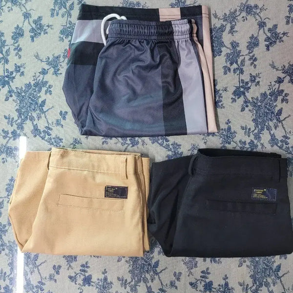 [BUNJANG] Casual Shorts Bundle Set / 캐쥬얼 반바지 3종(일괄판매)