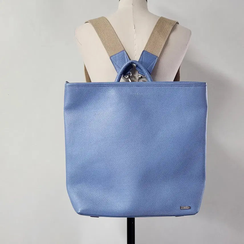 [BUNJANG] POLLEN 2-Way Natural Cowhide Leather Women's Backpack / 폴렌 2WAY 천연 소가죽 여성 백팩