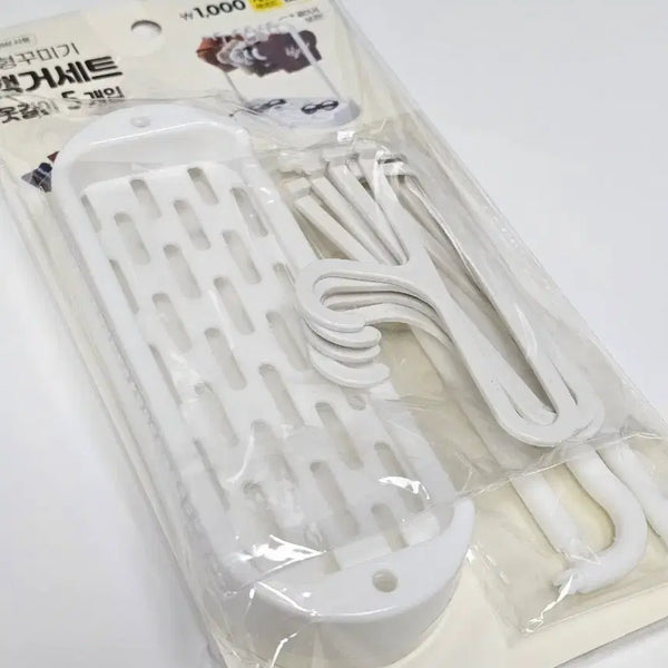 [BUNJANG] Daiso Doll Clothes Hanger Set New / 다이소 인형옷 옷걸이 행거 세트 새상품