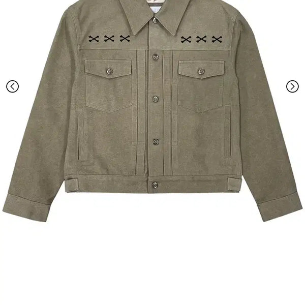 [BUNJANG] Aoiro Kamien Cropped Trucker Jacket / 아오이로 카미엔 크롭 트러커 자켓