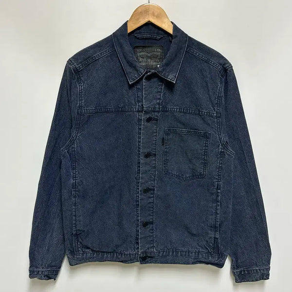 [BUNJANG] Levi's Indigo Denim Trucker Jacket / [남자-95]리바이스 인디고 데님 트러커 자켓