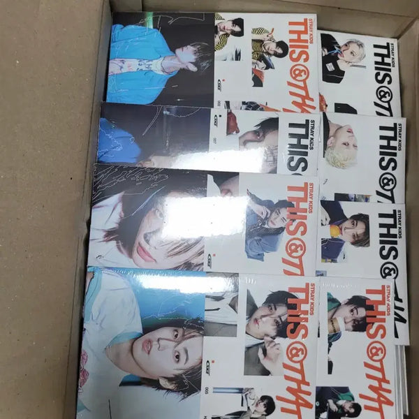 [BUNJANG] Stray Kids THIS & THAT Set Ver. 8 Types / 스트레이키즈 THIS & THAT &VER. SET 8종 1세트