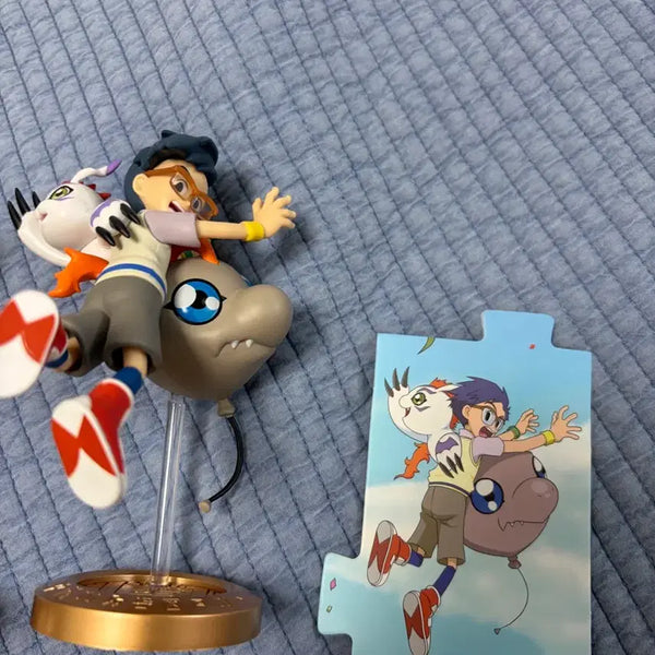 [BUNJANG] Digimon Adventure 25th Anniversary Gabumon & Shurimon Figure / 디지몬 어드벤처 25주년 정석&쉬라몬 피규어