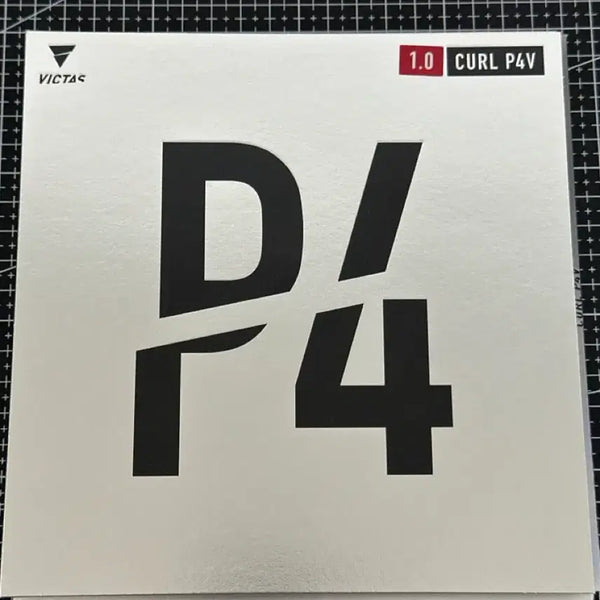 [BUNJANG] Victas P4V Long Pips Table Tennis Rubber Red 1.0mm / 빅타스 컬 P4V 롱핌플 탁구러버