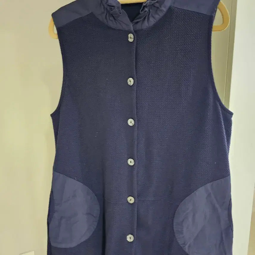 [BUNJANG] Navy Vest / 조끼