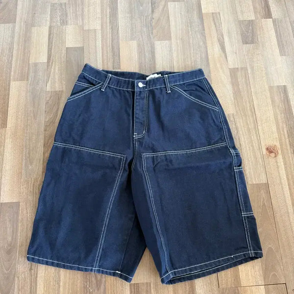[BUNJANG] Blue Base Denim Shorts XL / 블루베이스 데님 반바지 XL (새상품)